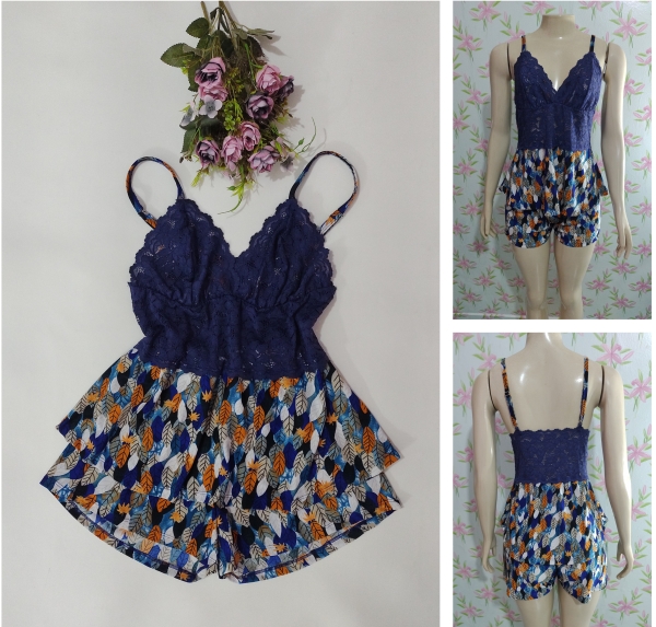 Babydoll batinha feito com liganete e renda - Image 2