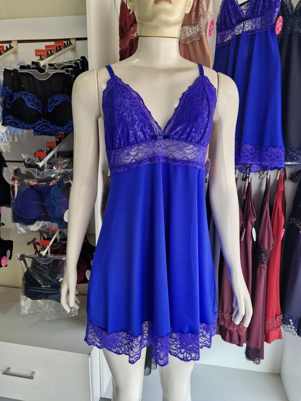 Camisola de ligante com detalhes em renda no bojo e nas costas - Image 3