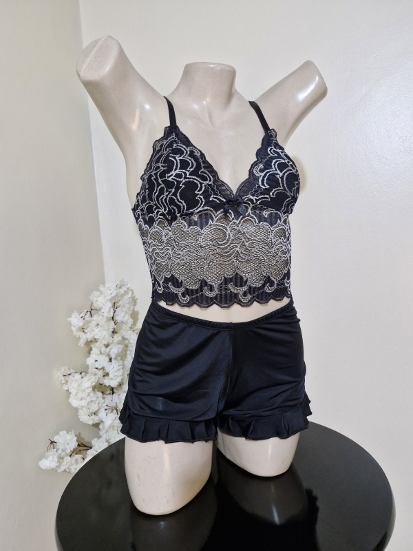 Babydoll Clivia preto bicolor - Image 2