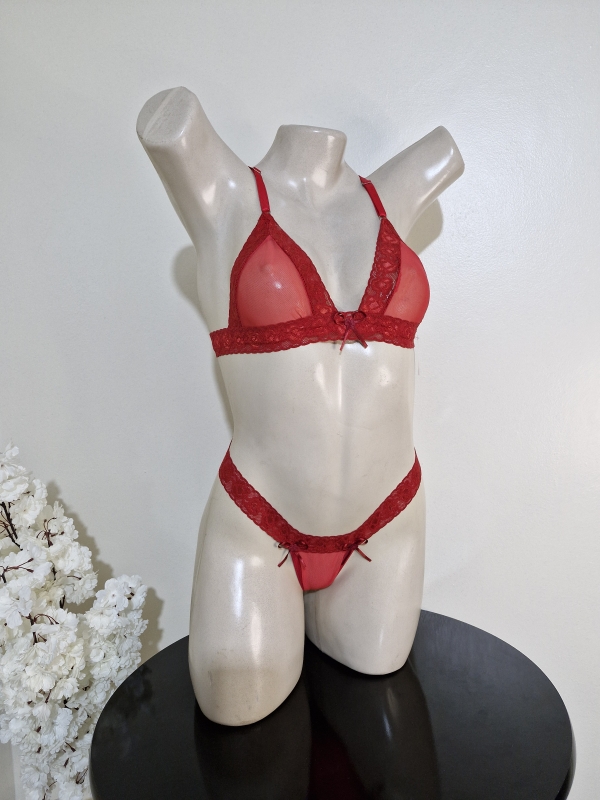 Lingerie feminina sensual pimenta