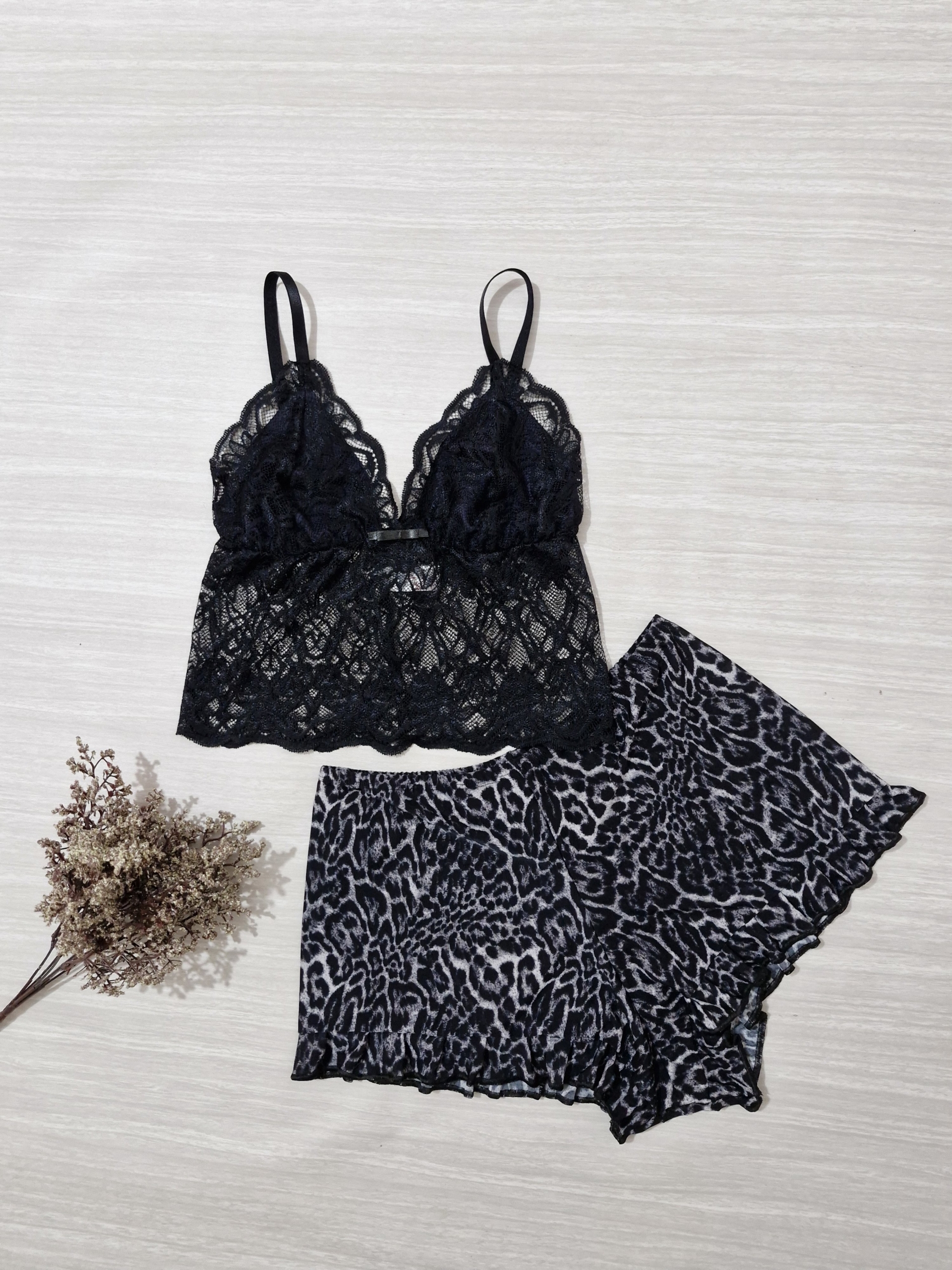 Babydoll cropped tigresa