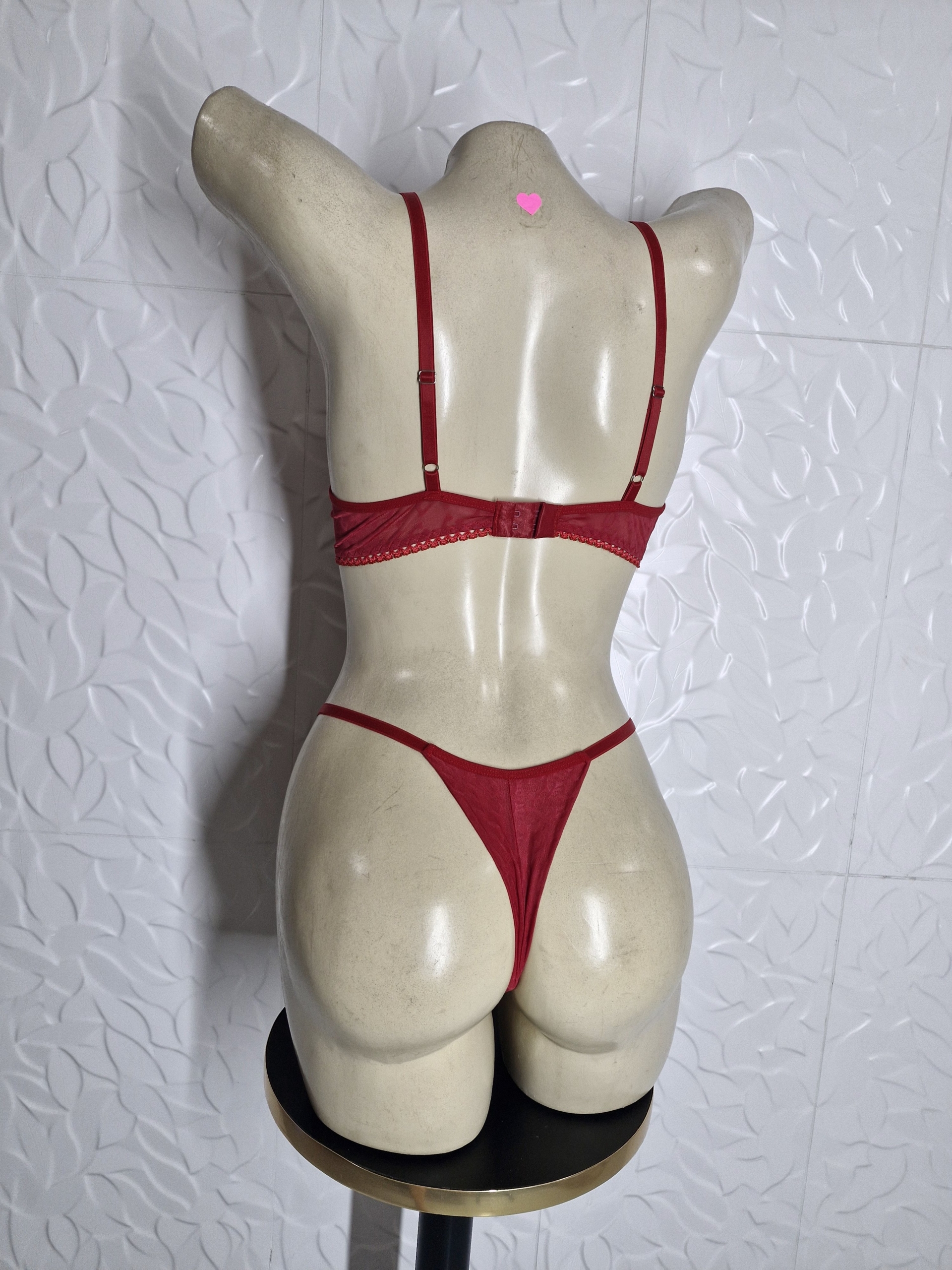 Conjunto de lingerie meia-taça sensual - Image 2