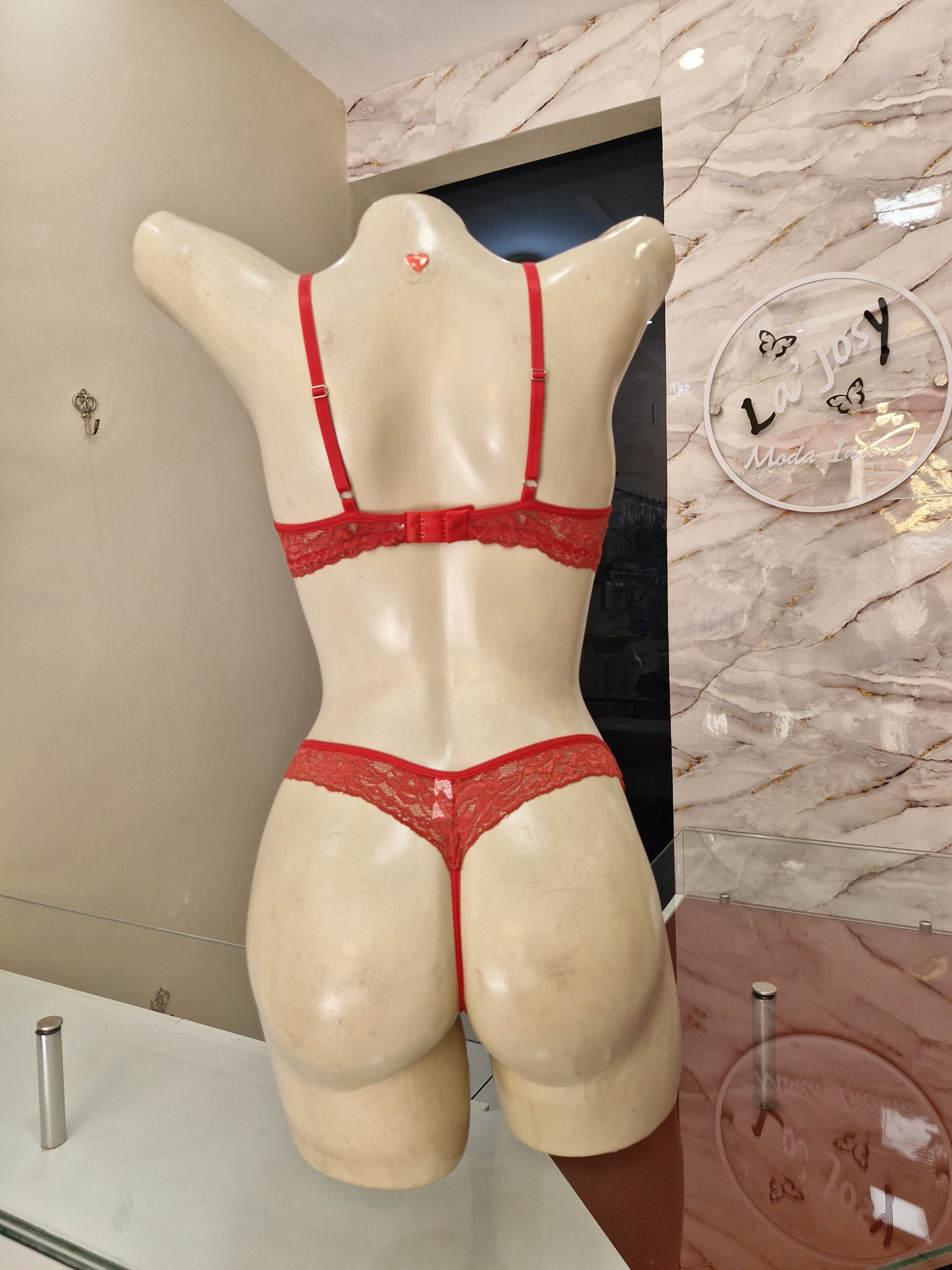 Conjunto de lingerie sensual tule com renda - Image 5