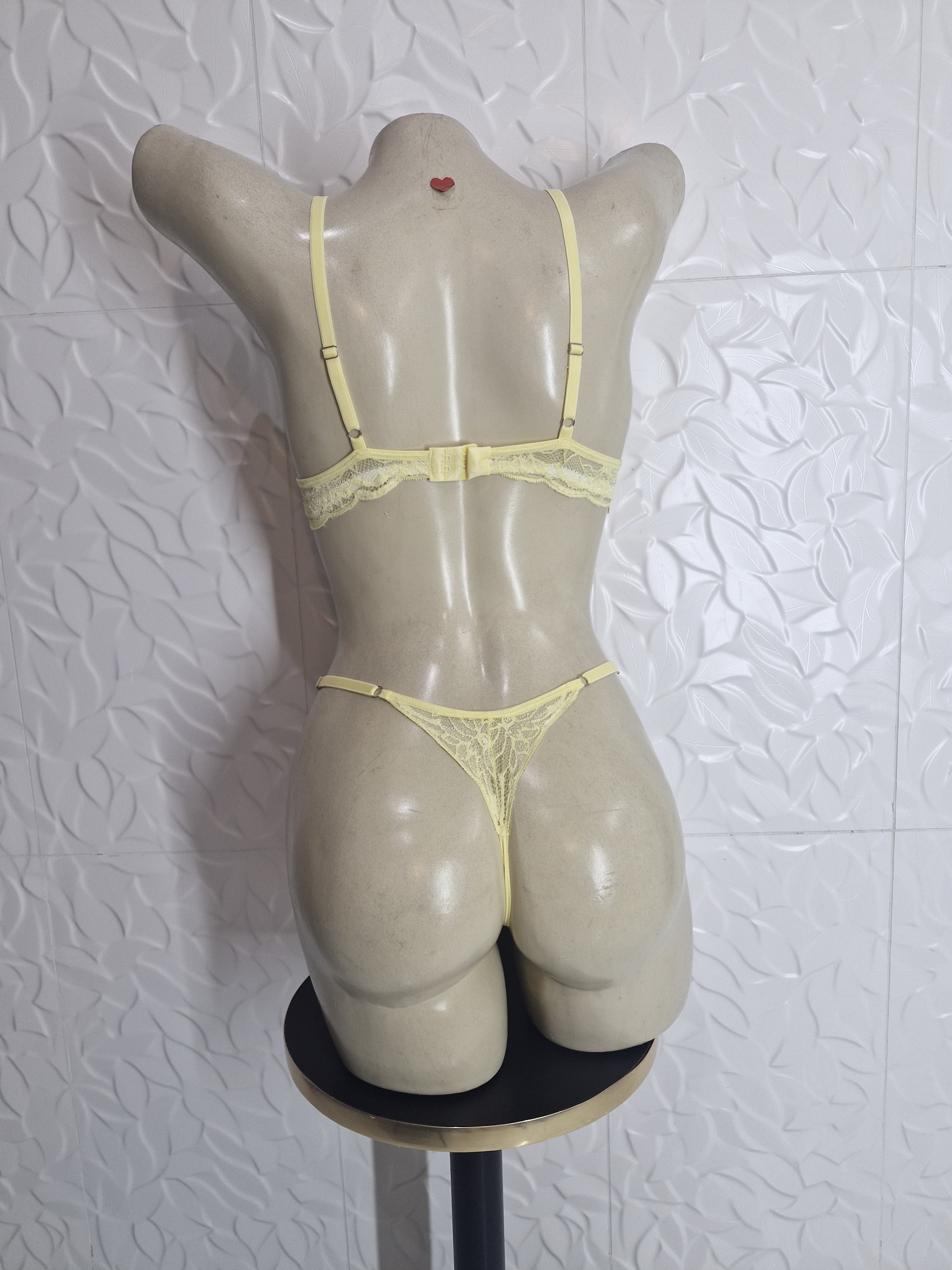 Conjunto sensual meia-taça em renda e tule - Image 3