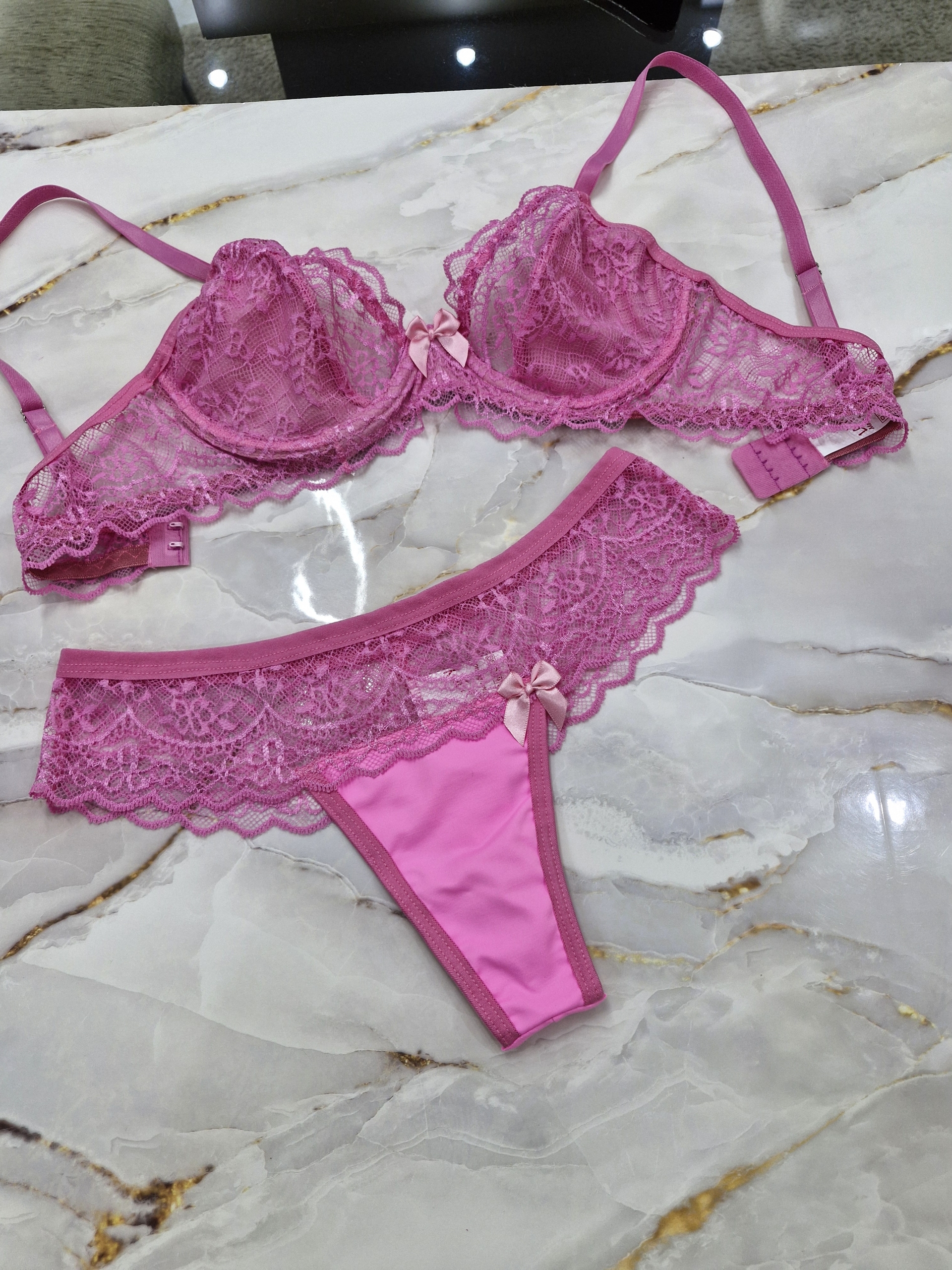 Conjunto de lingerie meia-taça Jane - Image 5