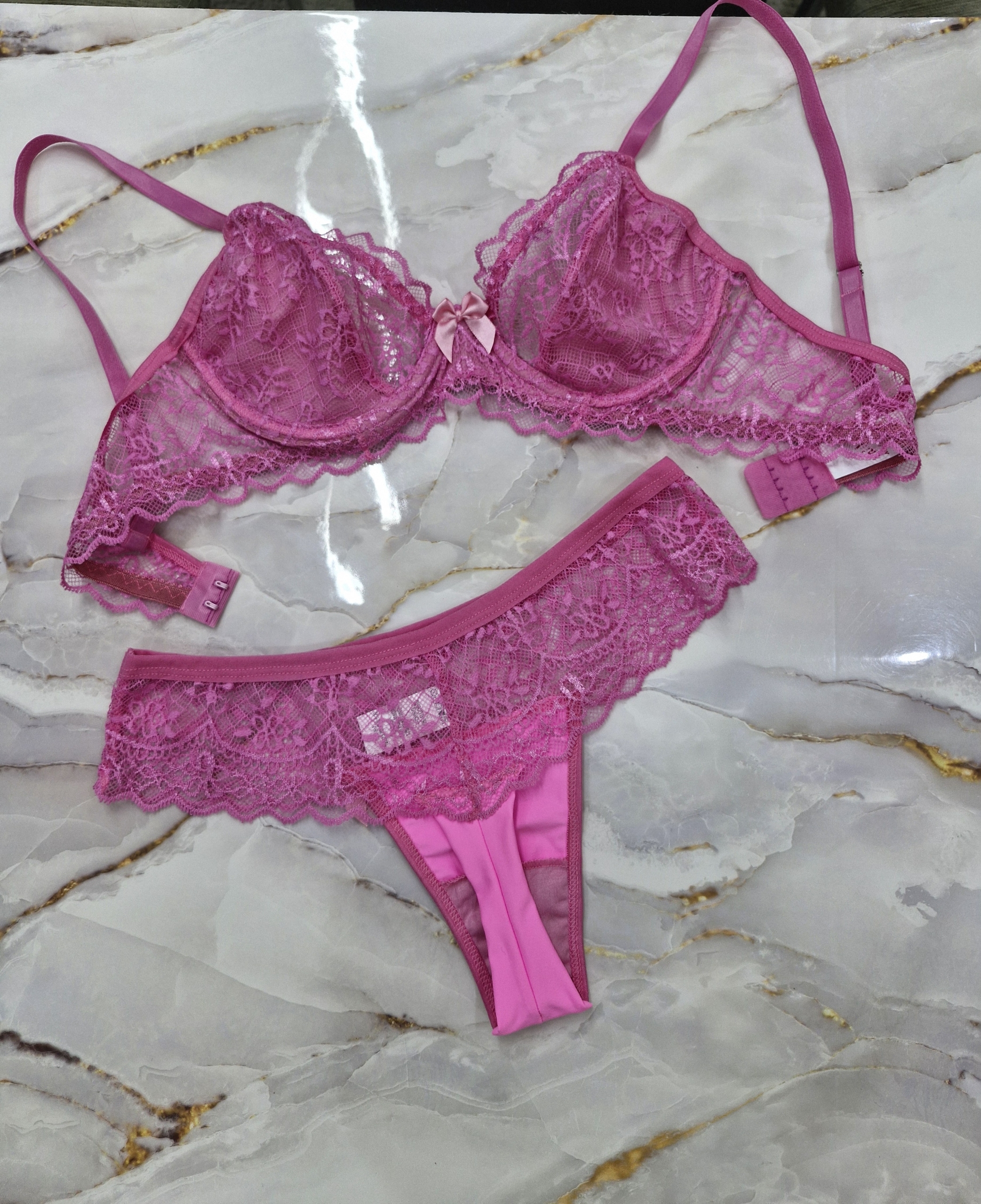 Conjunto de lingerie meia-taça Jane - Image 3