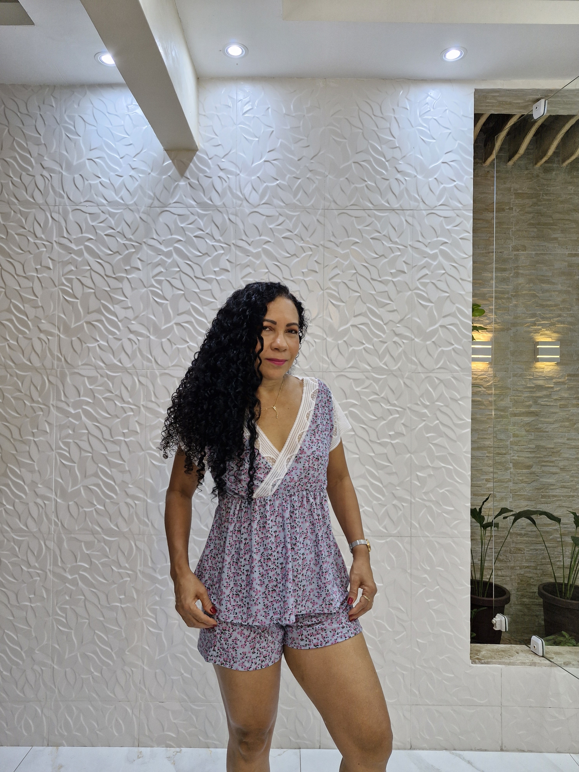 Babydoll em Liganete com Renda - Conforto e Leveza